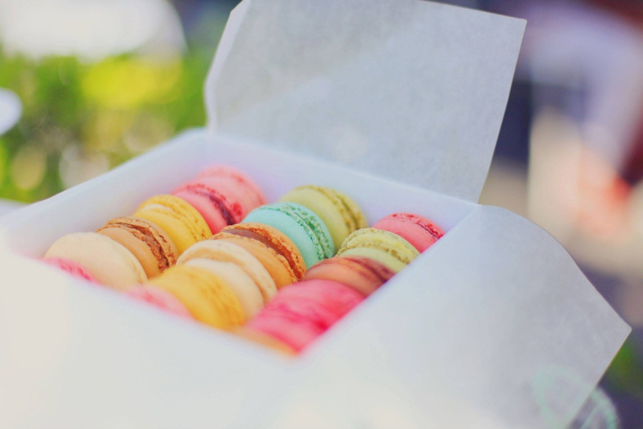 chocolate industry trend: macarons