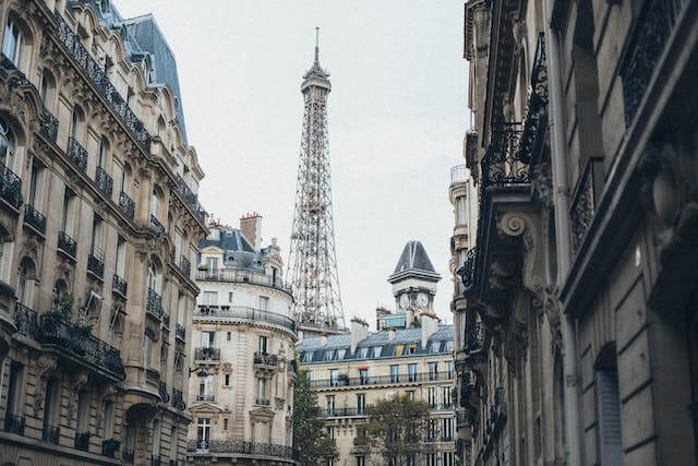 A tower in the distanceDescription automatically generated