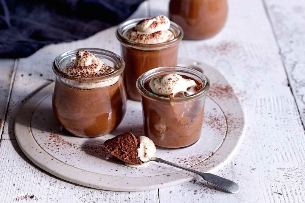 chocolate mousse
