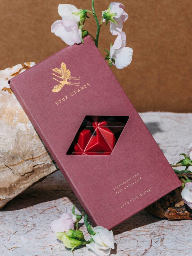 deux cranes is the new chocolate brand