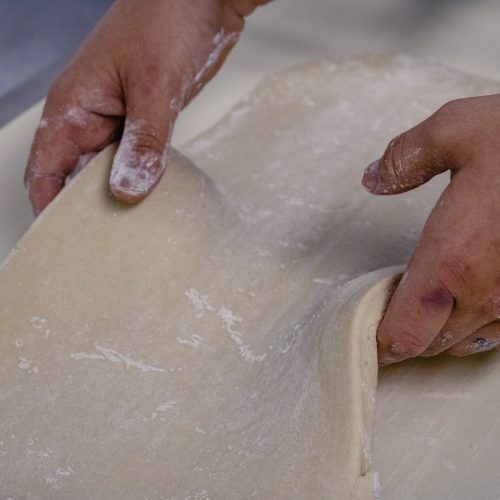 instant pastry sheet from cocoanusa.com, designed for making puff pastry, croissants, danish pastries, pies, tarts, savory snacks, pastry rolls, and other sweet or savory bakery products